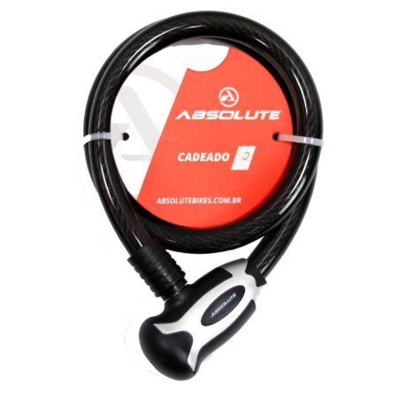 CADEADO ESPIRAL CHAVE 80CMX15MM